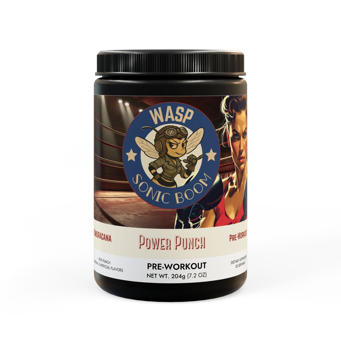 WASP Sonic Boom Pre-Workout – Power Punch