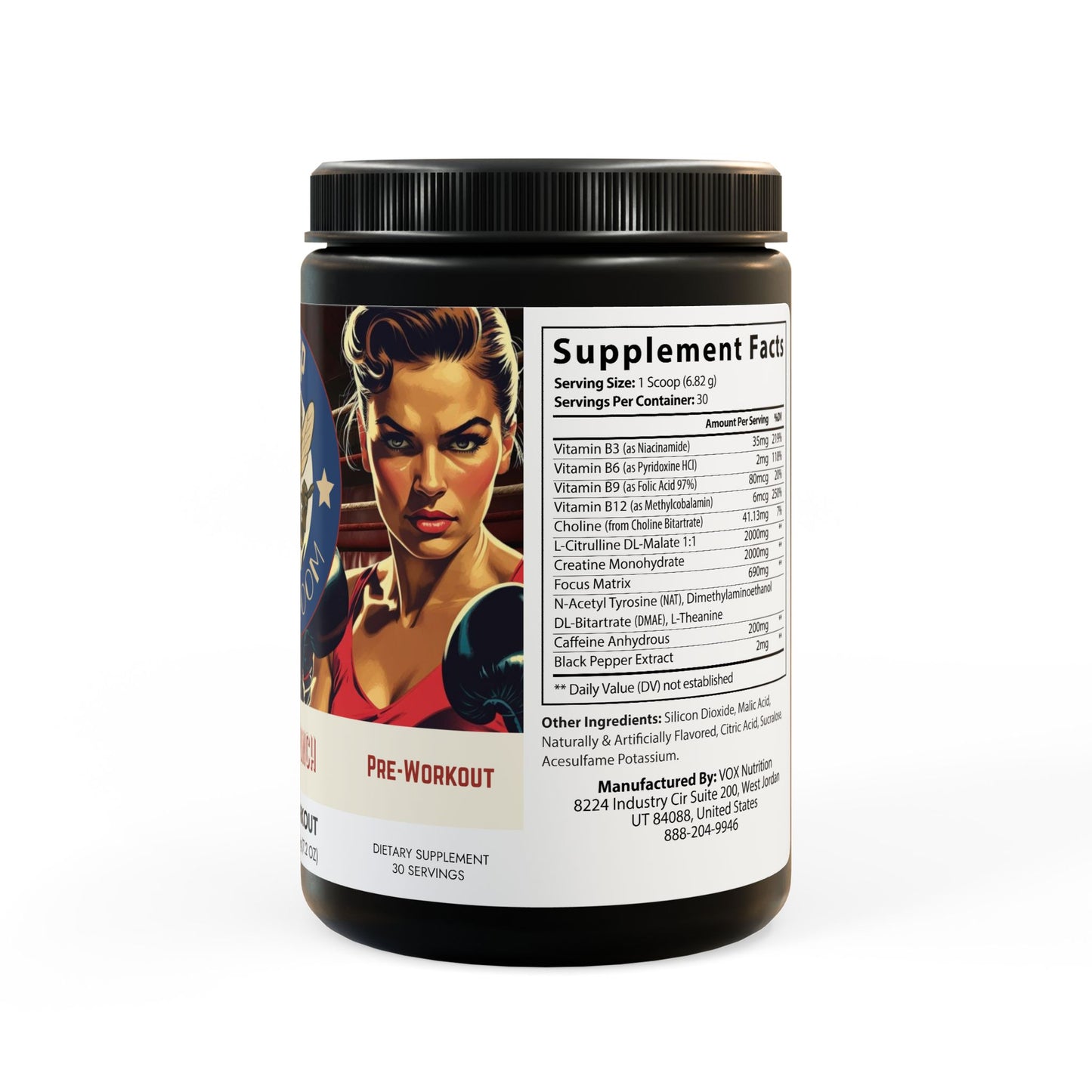 WASP Sonic Boom Pre-Workout – Power Punch