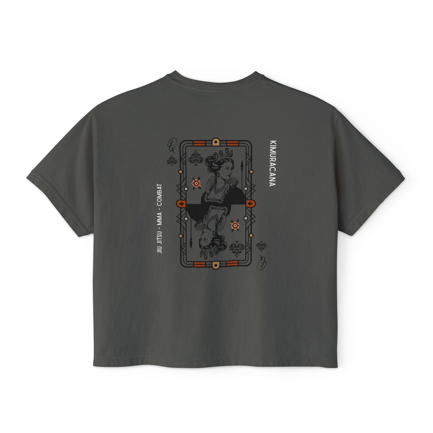 Sovereign of the Mat Boxy Tee, Stylish T-Shirt for Casual Wear, Graphic Print Top, Relaxed Fit Tee