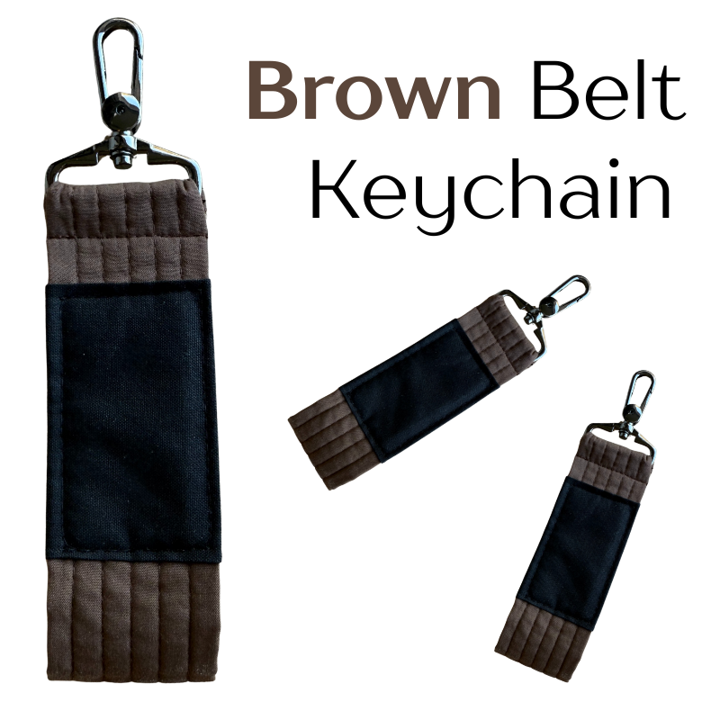 BJJ Belt Keychain