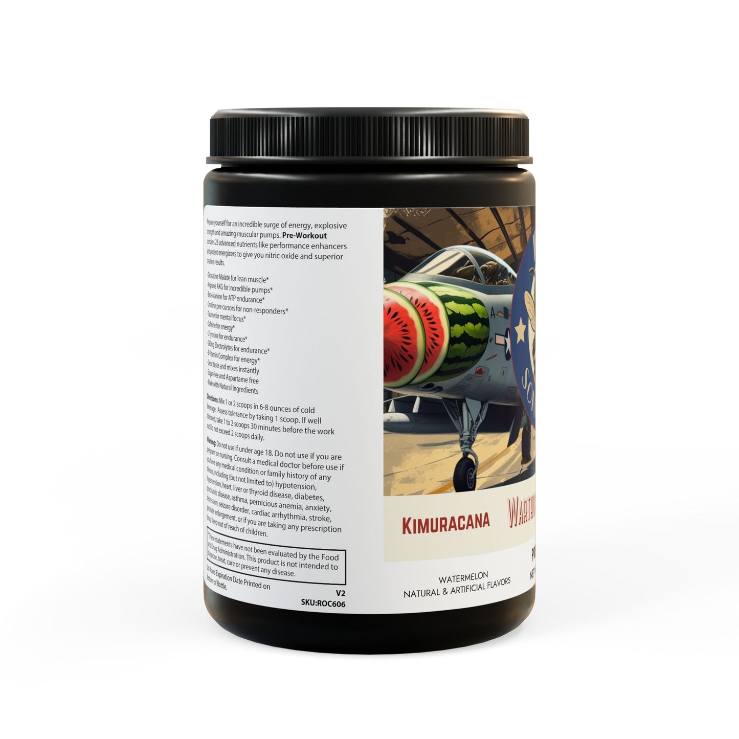 WASP Sonic Boom Pre-Workout — Watermelon Warthog