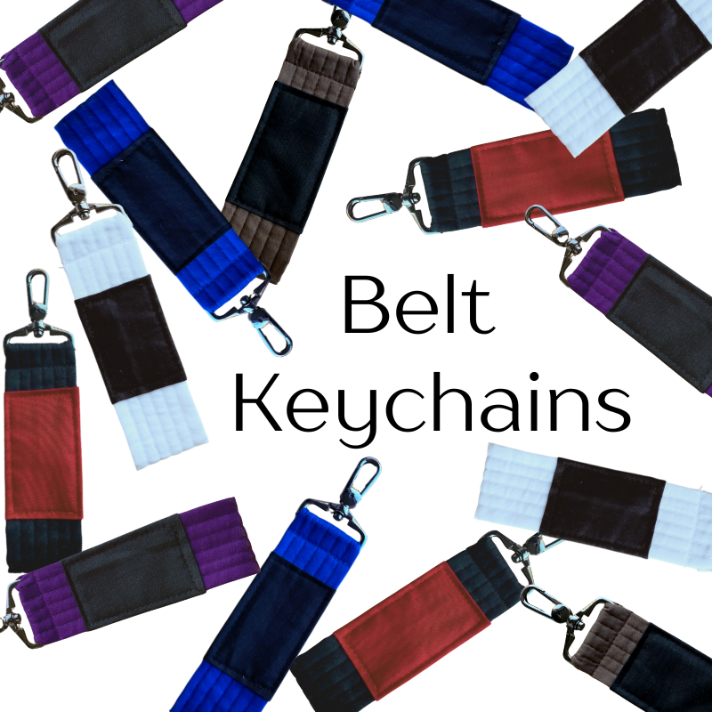 BJJ Belt Keychain
