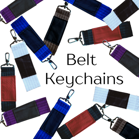 BJJ Belt Keychain