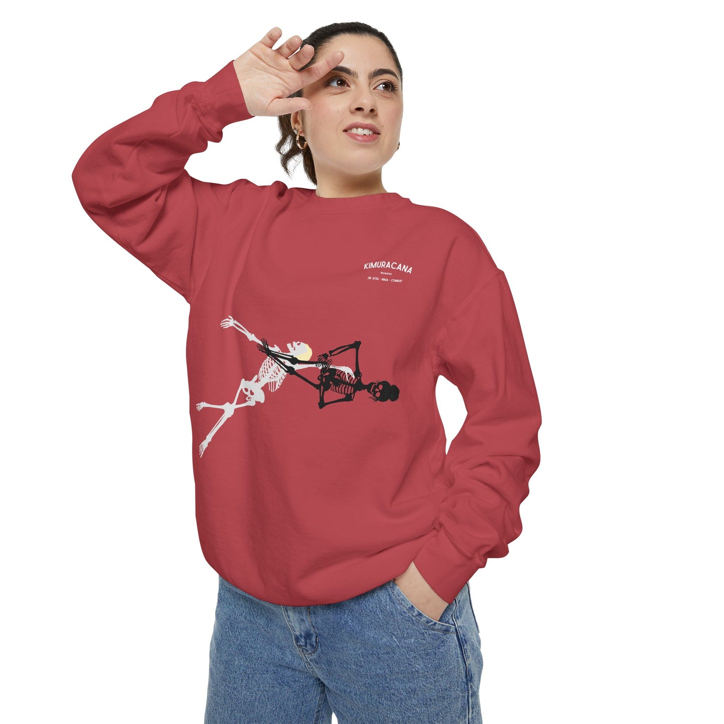 Armbar Truth Skeletons Graphic Sweatshirt, Cozy Casual Wear,