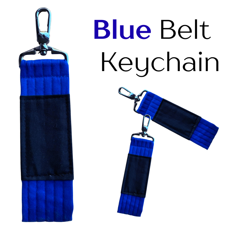 BJJ Belt Keychain